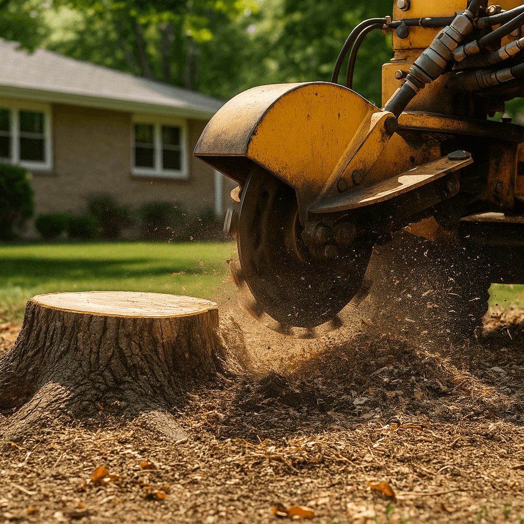 Stump Grinding Company in and near Minneapolis St. Paul Minnesota